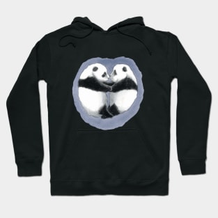 Panda Twins Forever Hoodie